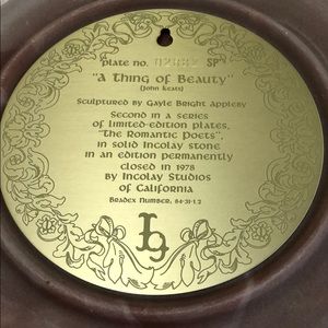 The Bradford Exchange Other The Bradford Exchange Cameo Collectors Plate Poshmark